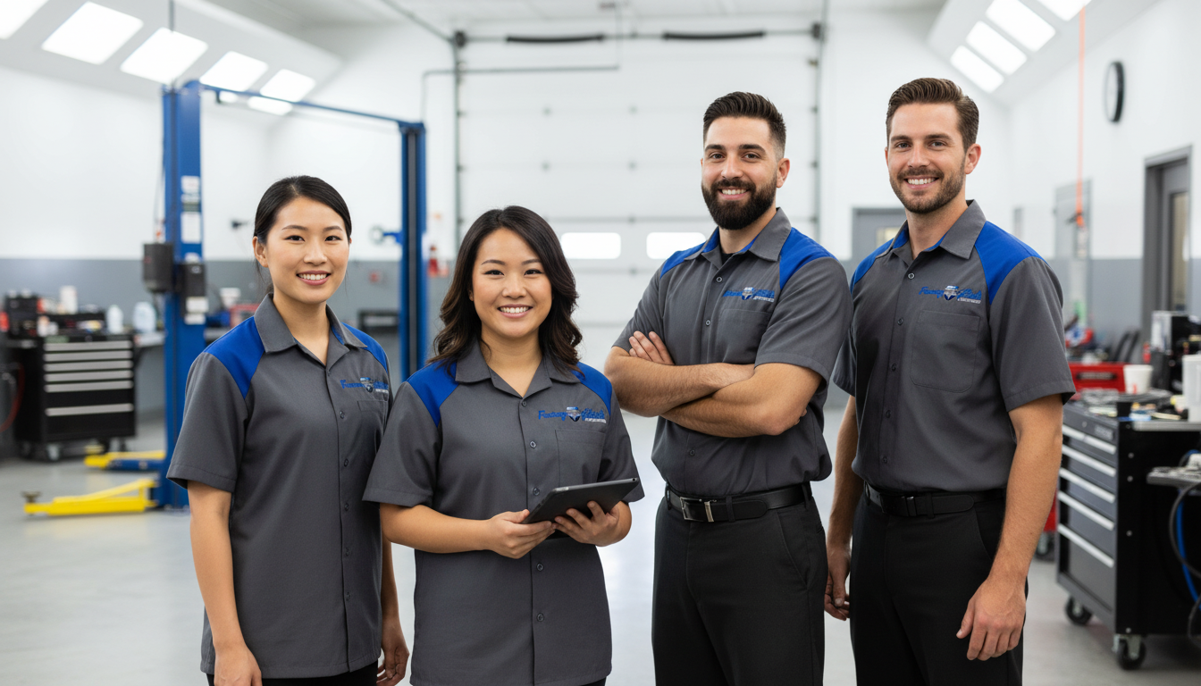 Factory Finish team of technicians and customer service representatives